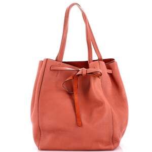 Celine Phantom Tie Cabas Tote Leather #233169C12B